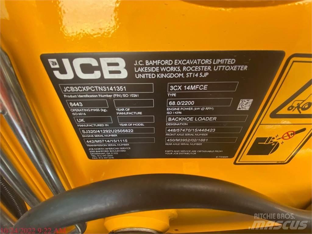 JCB 3CX14 Kaivurikuormaajat