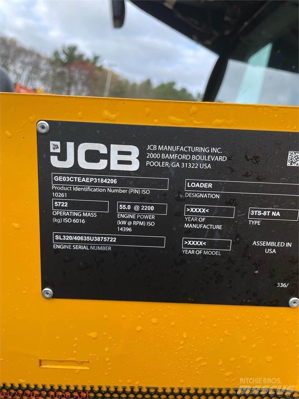 JCB 3TS-8T Liukuohjatut kuormaajat