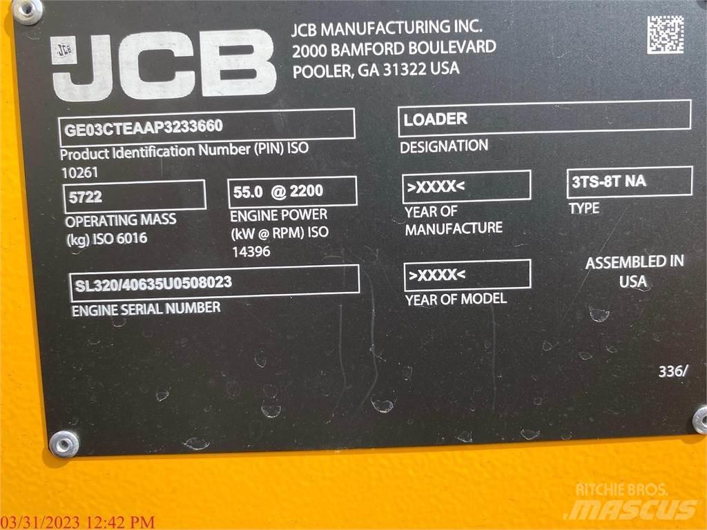 JCB 3TS-8T Liukuohjatut kuormaajat