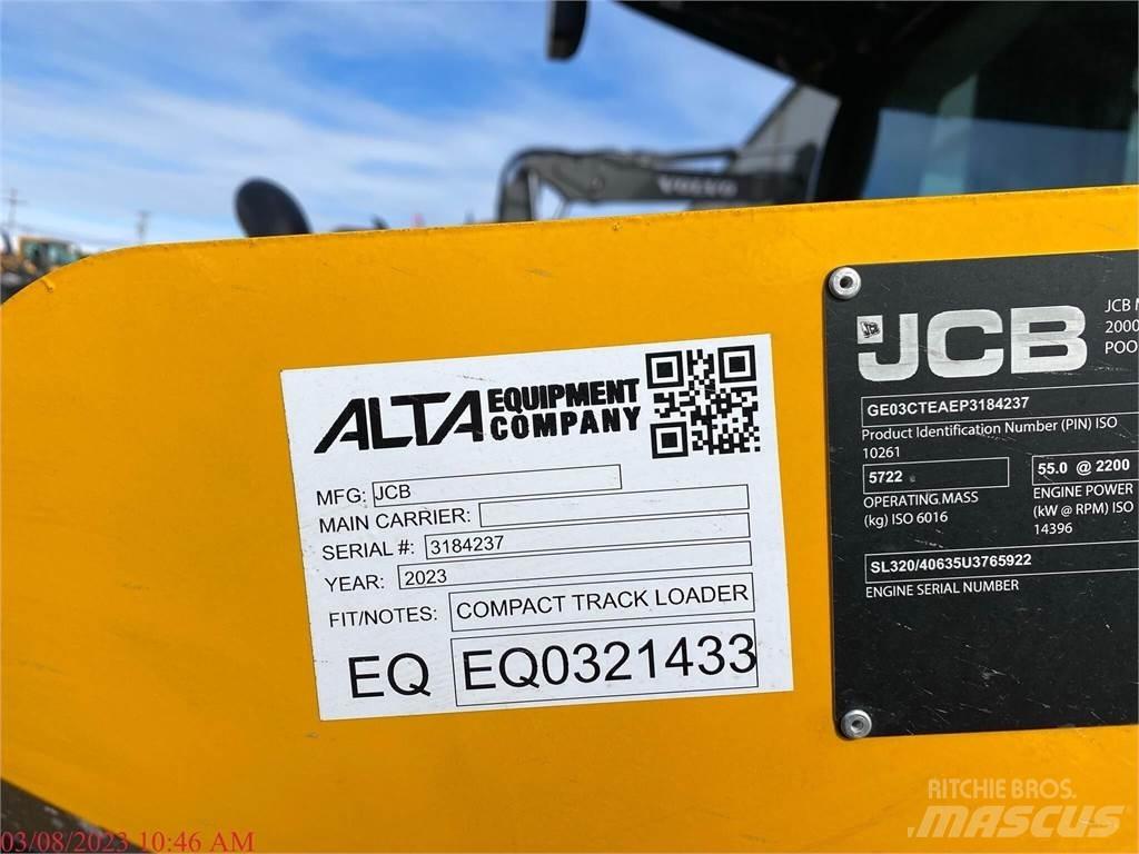 JCB 3TS-8T Liukuohjatut kuormaajat
