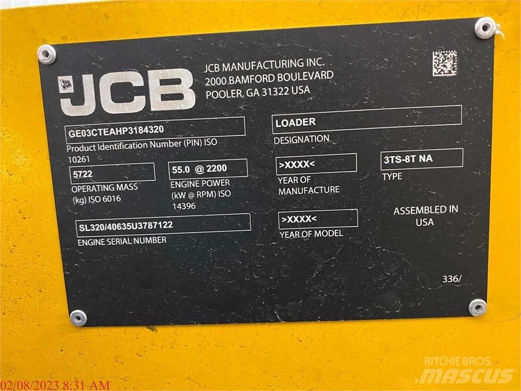 JCB 3TS-8T Liukuohjatut kuormaajat