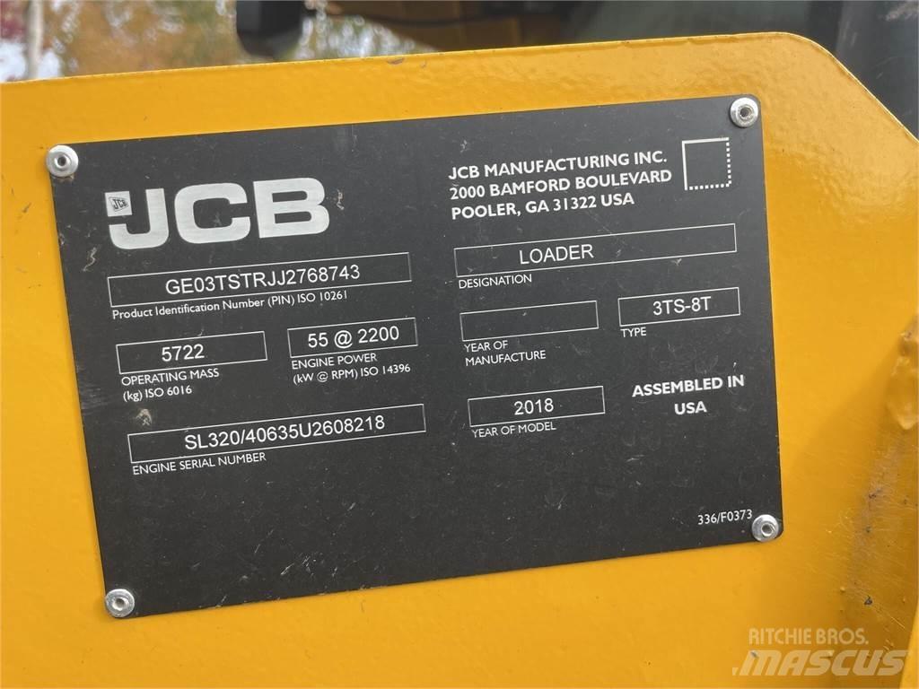 JCB 3TS-8T Liukuohjatut kuormaajat