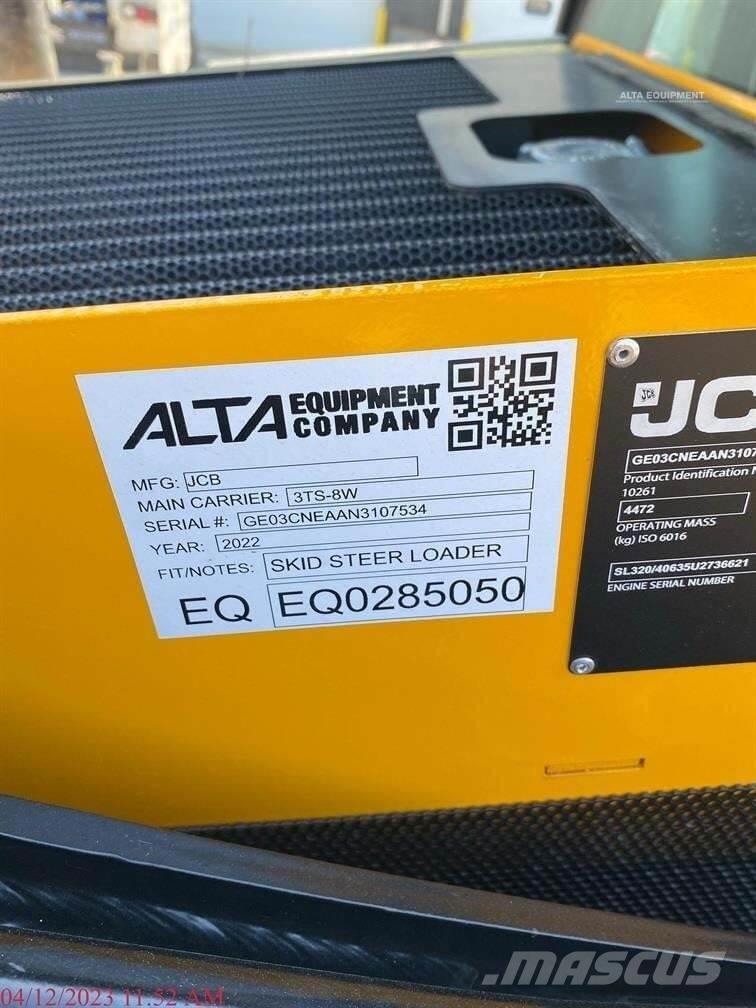 JCB 3TS-8W Liukuohjatut kuormaajat