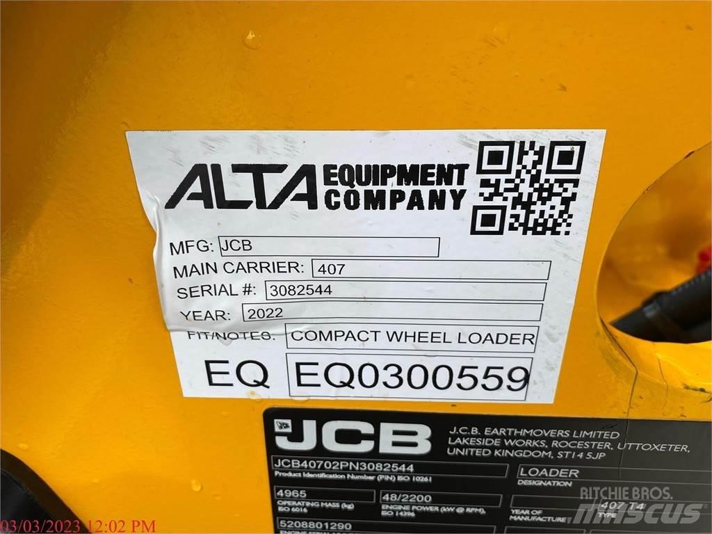 JCB 407 Pyöräkuormaajat