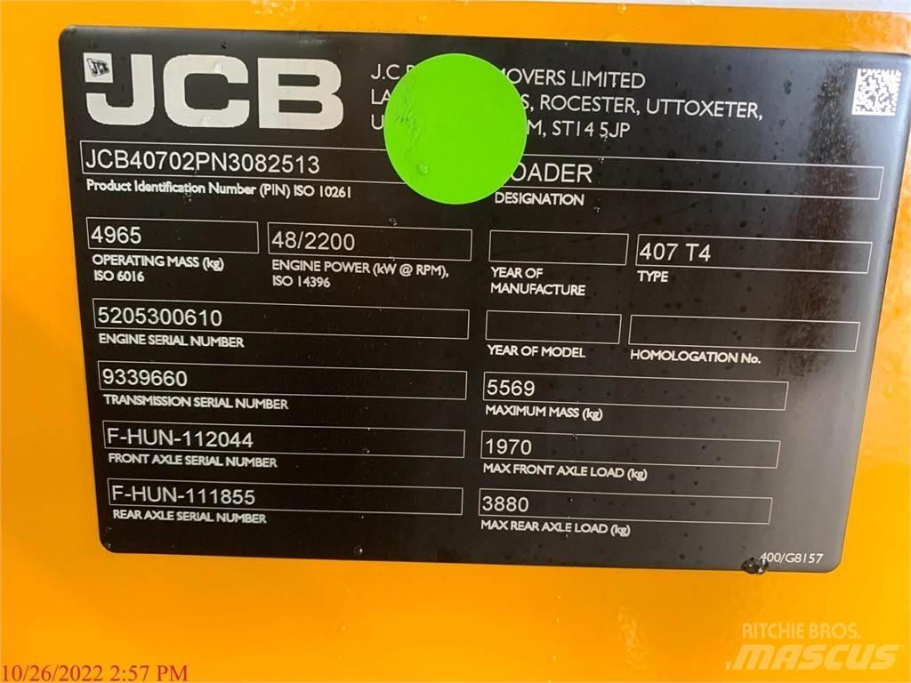 JCB 407B Pyöräkuormaajat