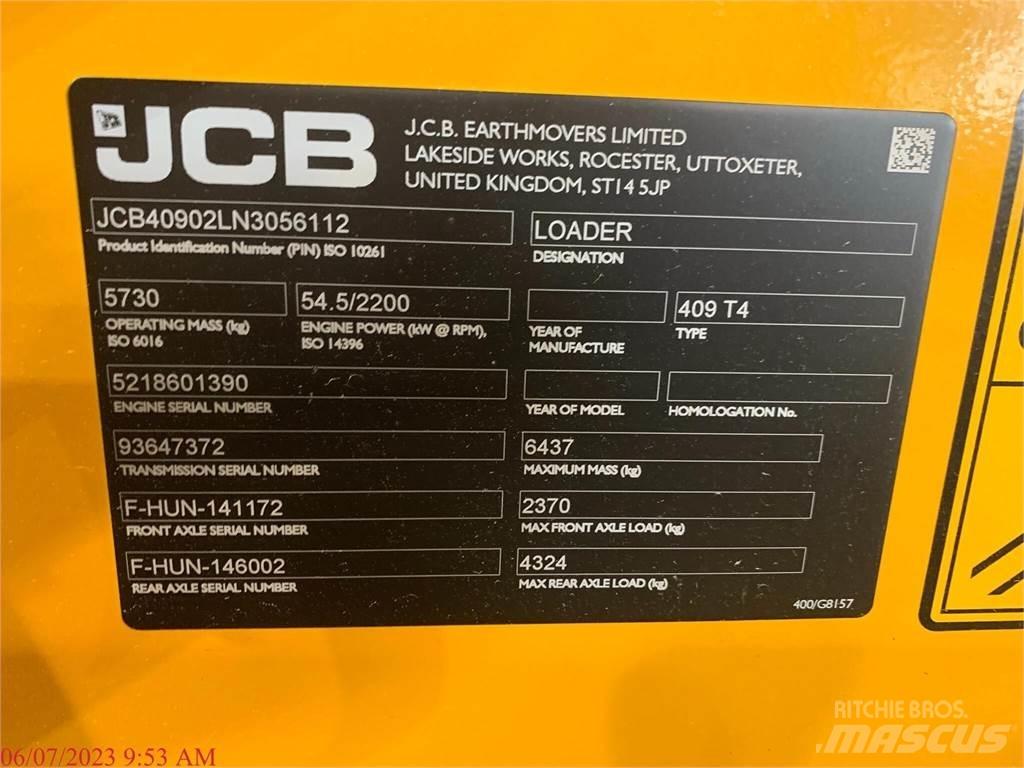 JCB 409 Pyöräkuormaajat