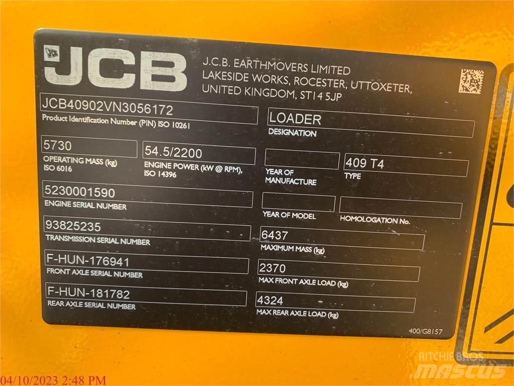 JCB 409 Pyöräkuormaajat