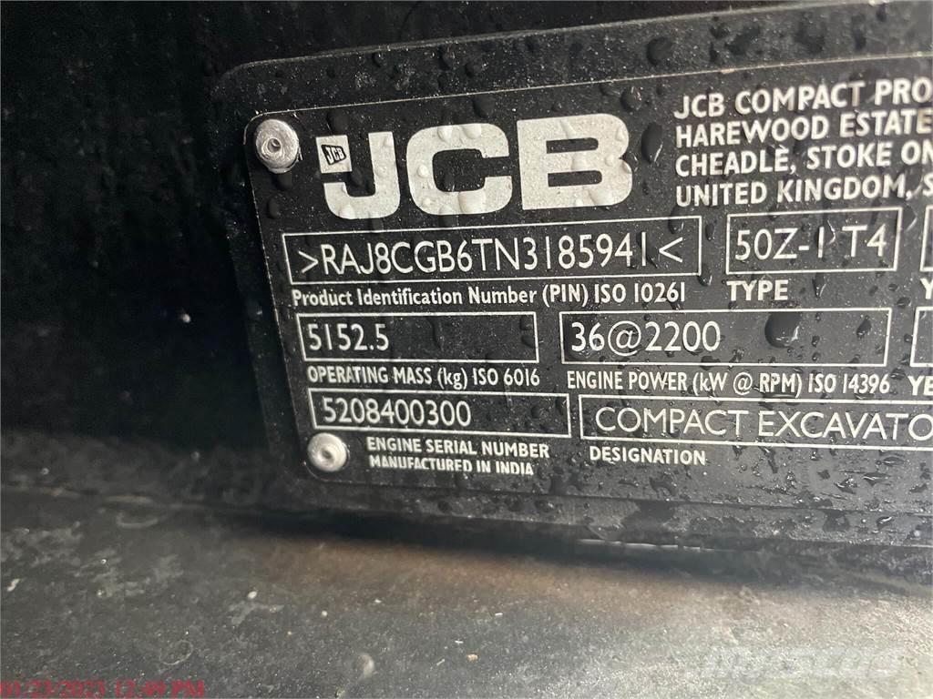 JCB 50Z-1 Minikaivukoneet < 7t