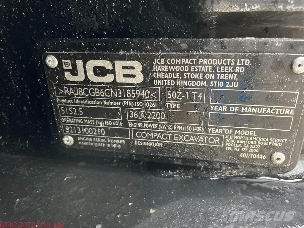 JCB 50Z-1 Minikaivukoneet < 7t