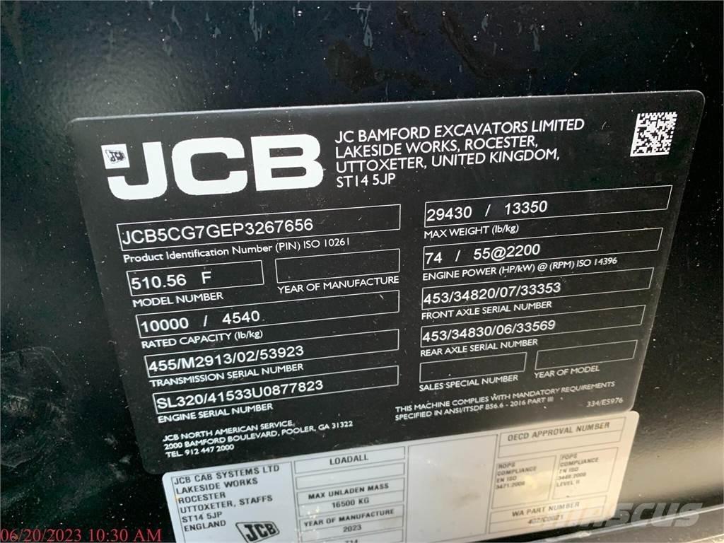 JCB 510-56 Kurottajat