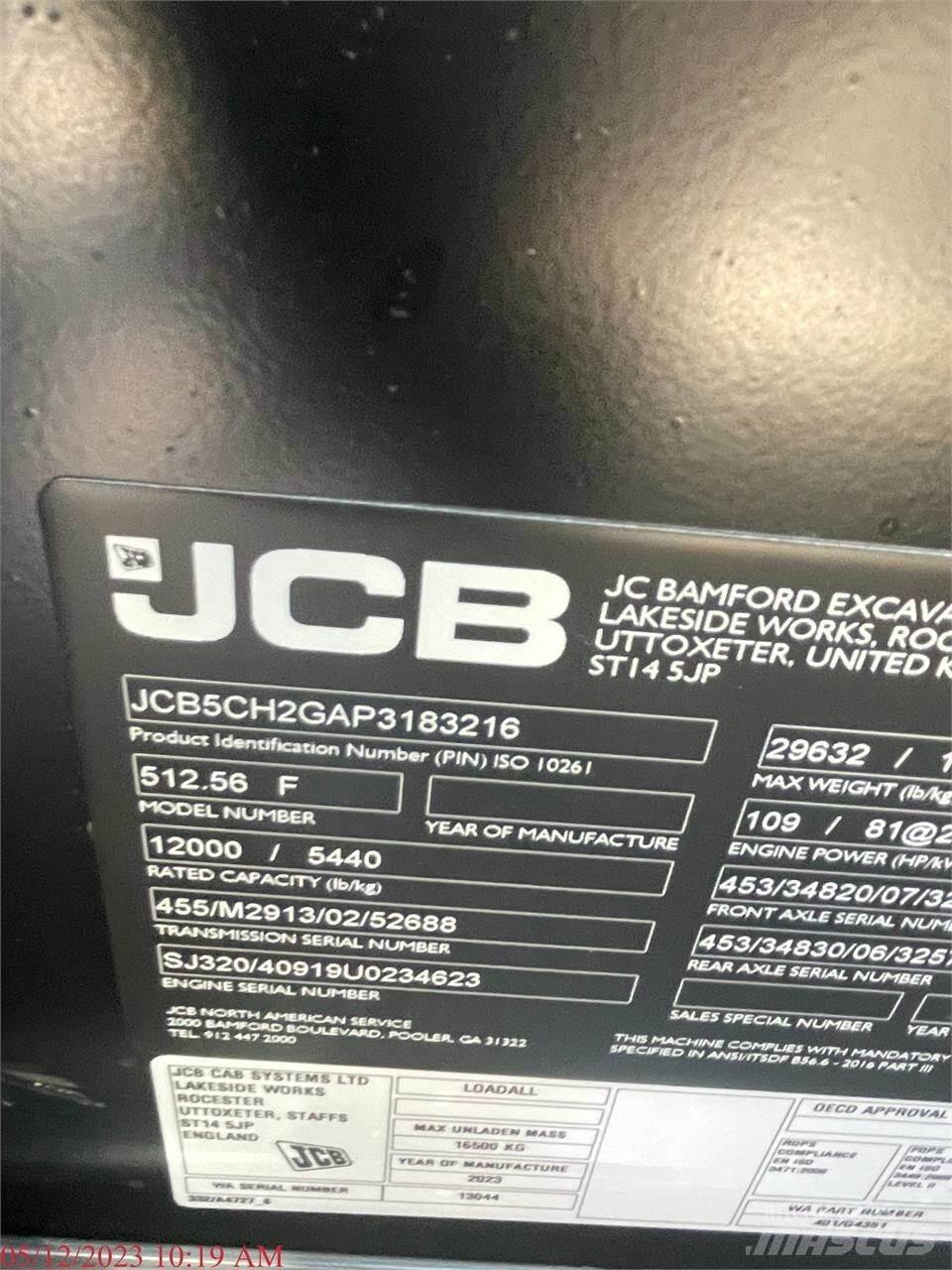 JCB 512-56 Kurottajat