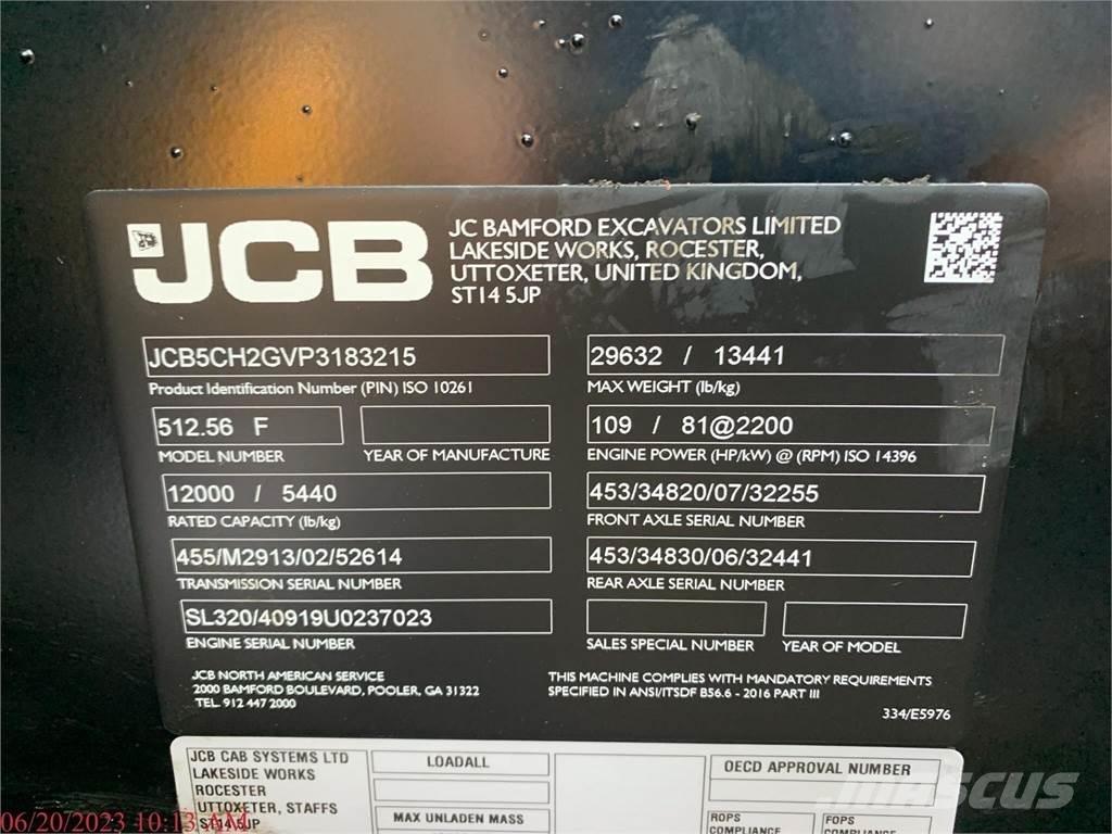 JCB 512-56 Kurottajat