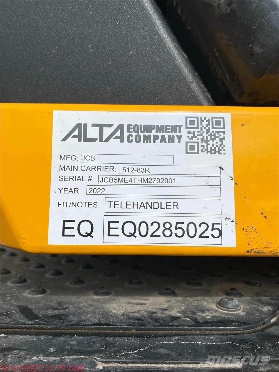 JCB 512-83R Kurottajat