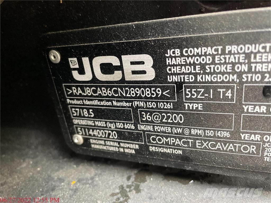 JCB 55Z-1 Minikaivukoneet < 7t