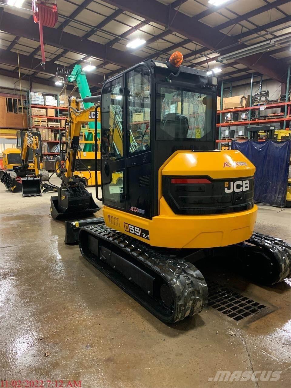 JCB 55Z-1 Minikaivukoneet < 7t