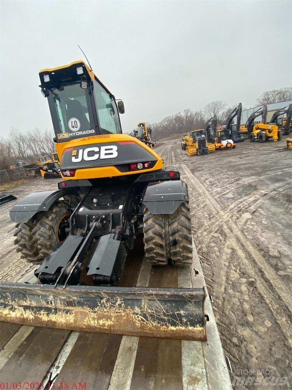 JCB HD110W Pyöräkaivukoneet