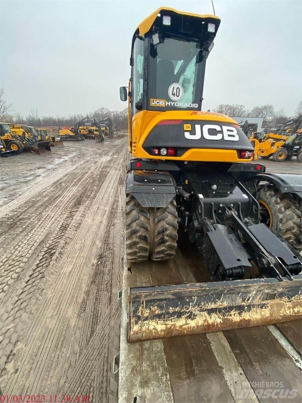 JCB HD110W Pyöräkaivukoneet