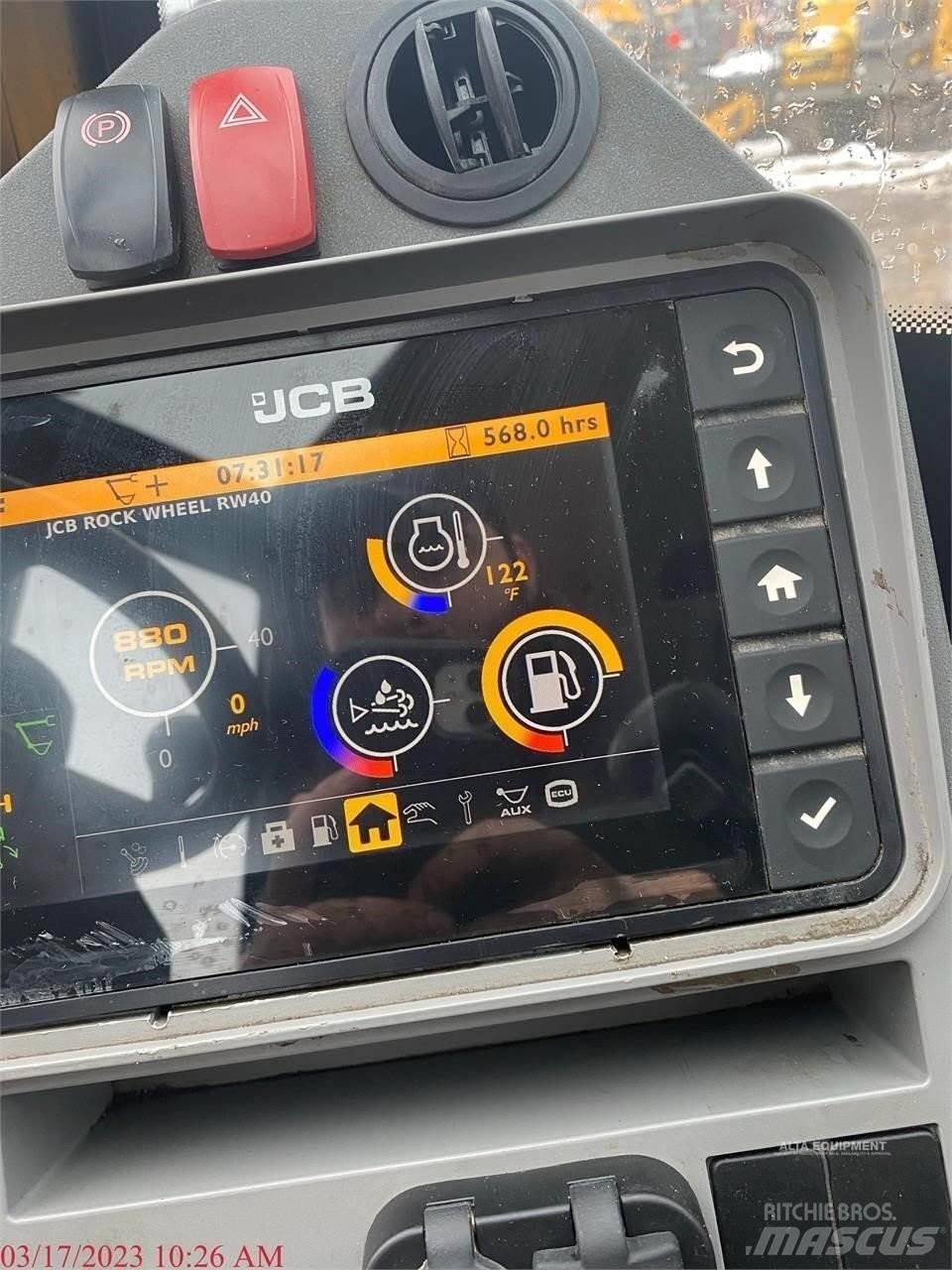 JCB HD110W Pyöräkaivukoneet