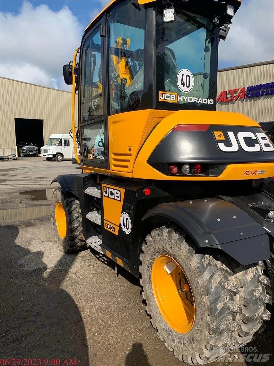 JCB HD110W Pyöräkaivukoneet