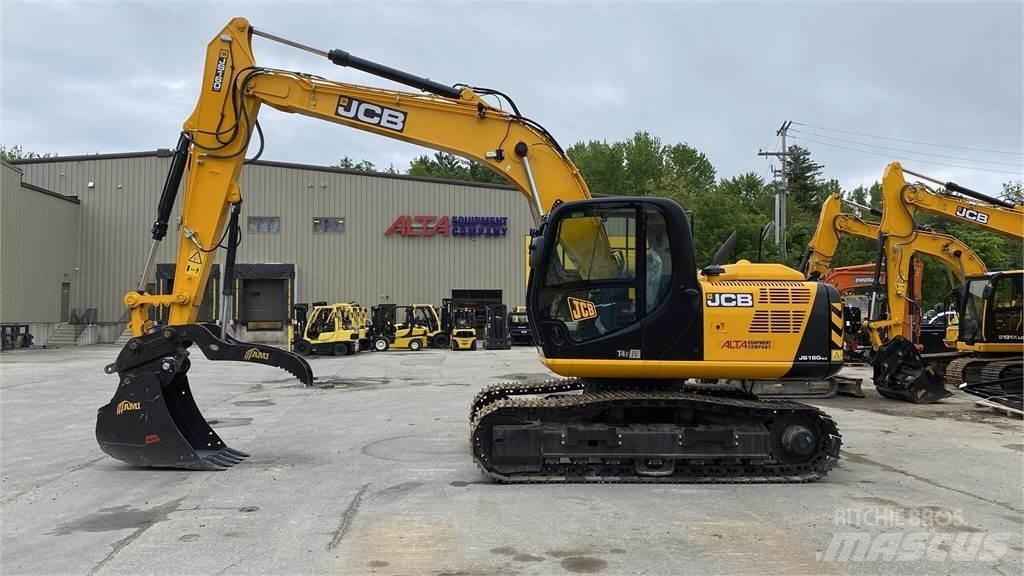 JCB JS160 Telakaivukoneet