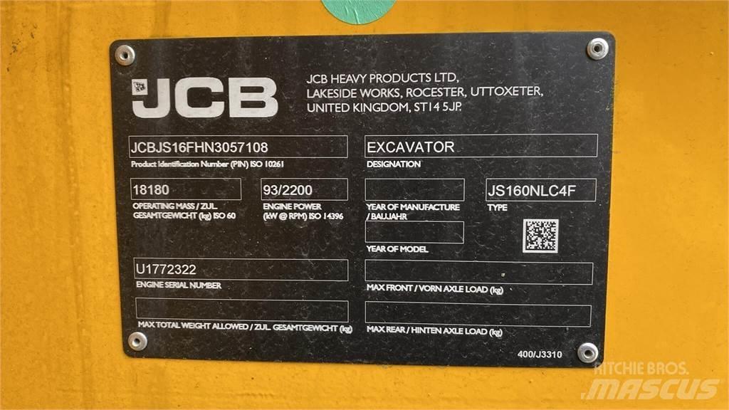 JCB JS160 Telakaivukoneet