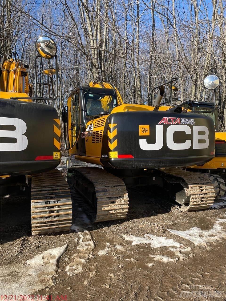 JCB JS160 Telakaivukoneet