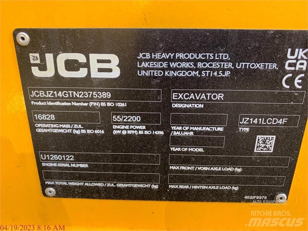 JCB JZ141 LC Telakaivukoneet