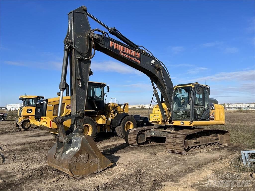 John Deere 210G LC Telakaivukoneet