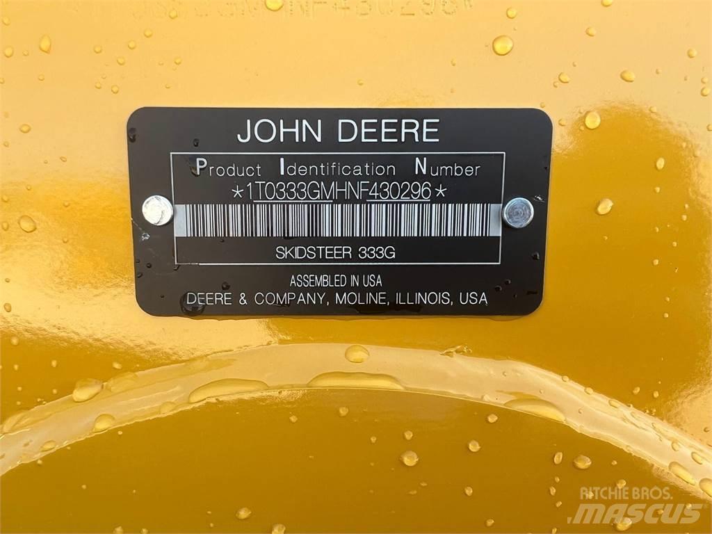 John Deere 333G Liukuohjatut kuormaajat