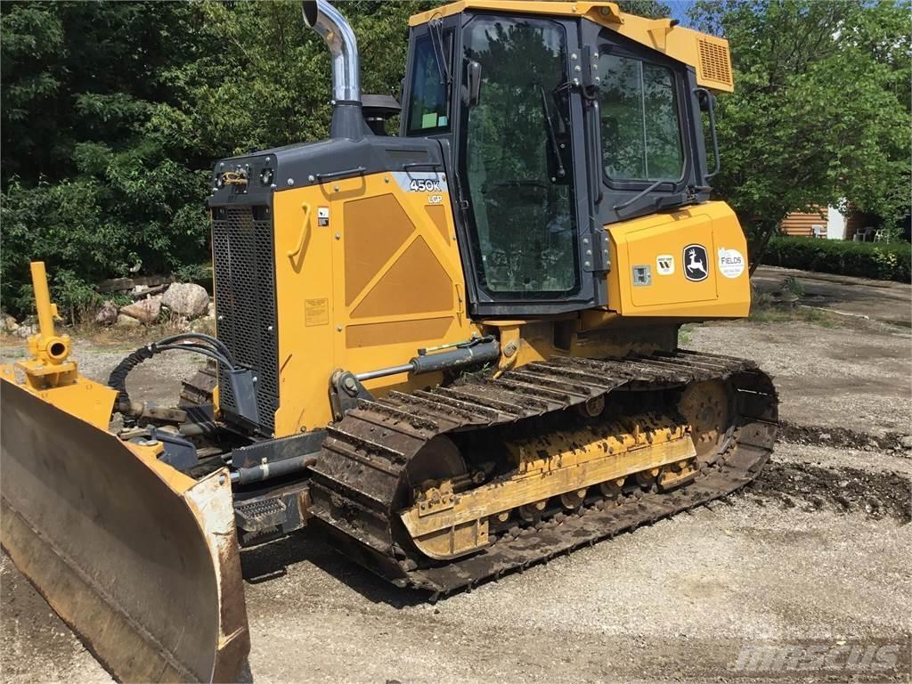 John Deere 450K Telaketjupuskutraktorit