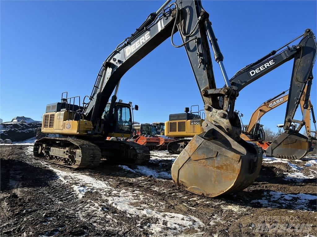 John Deere 470G LC Telakaivukoneet