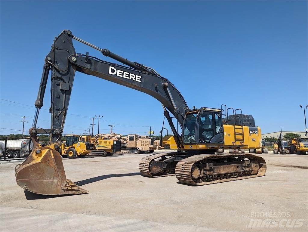 John Deere 470G LC Telakaivukoneet