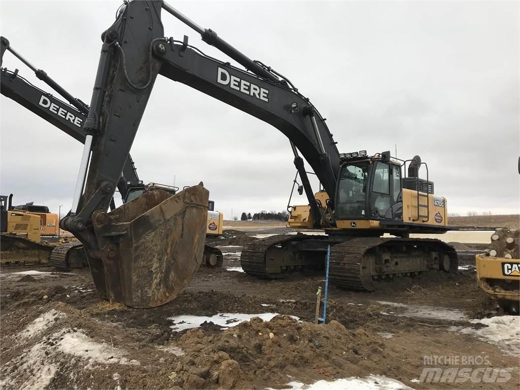 John Deere 470G LC Telakaivukoneet