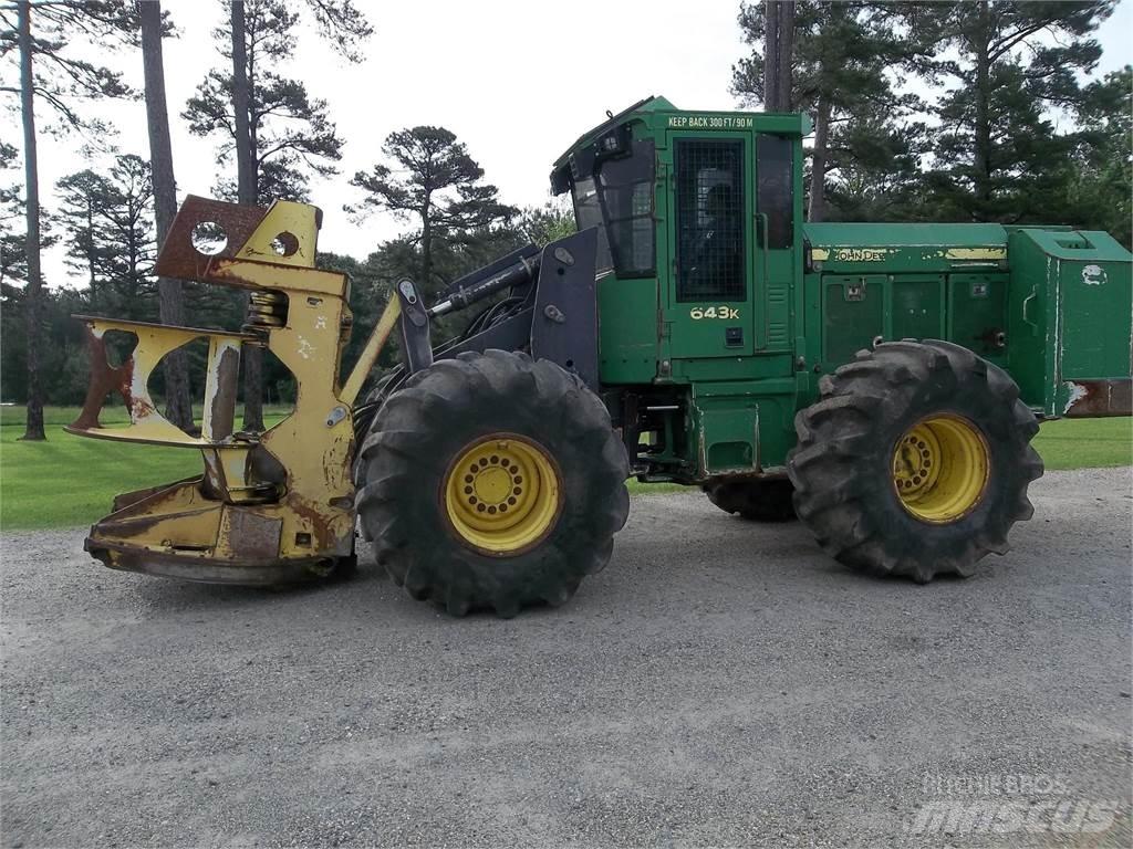 John Deere 643K Kaatokasauskoneet