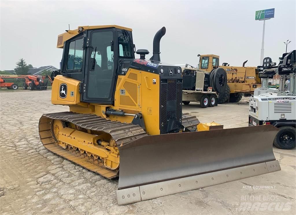 John Deere 650K Telaketjupuskutraktorit