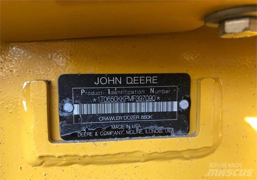 John Deere 650K LGP Telaketjupuskutraktorit