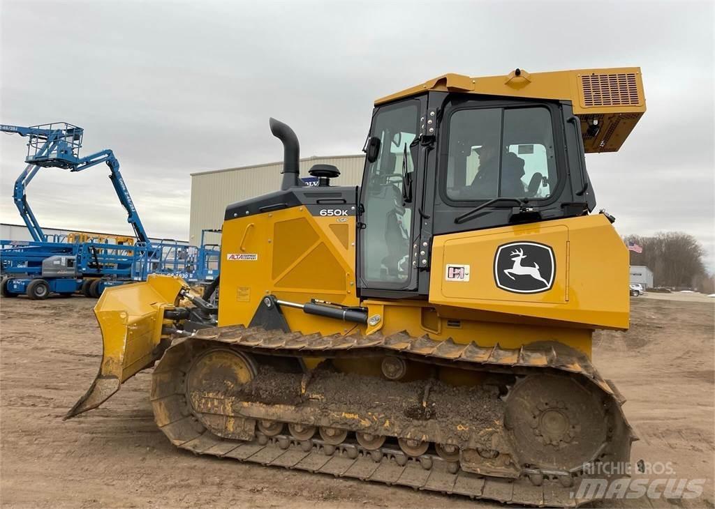John Deere 650K LGP Telaketjupuskutraktorit