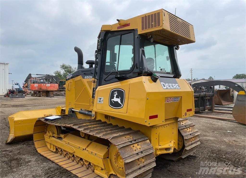 John Deere 650K LGP Telaketjupuskutraktorit