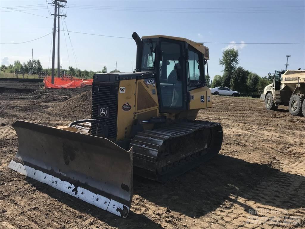 John Deere 650K LGP Telaketjupuskutraktorit