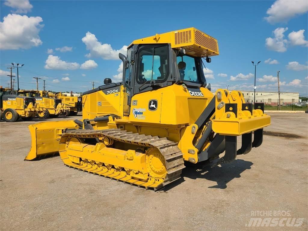 John Deere 700K Telaketjupuskutraktorit