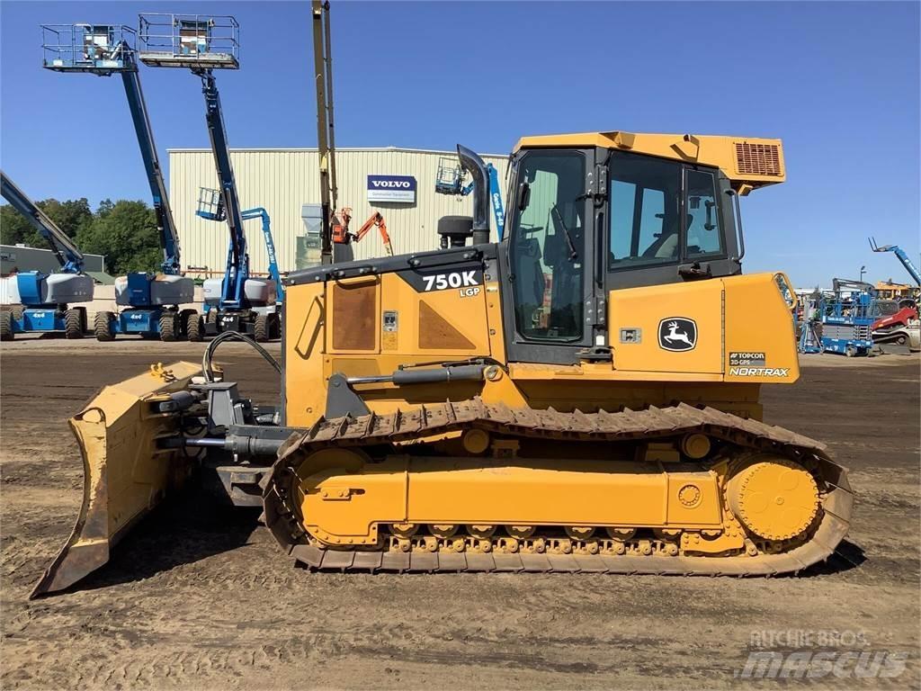 John Deere 750K LGP Telaketjupuskutraktorit