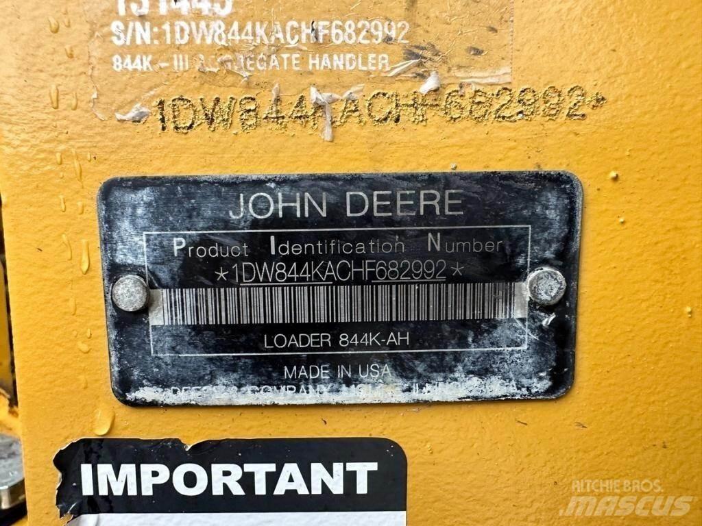 John Deere 844KIII Pyöräkuormaajat
