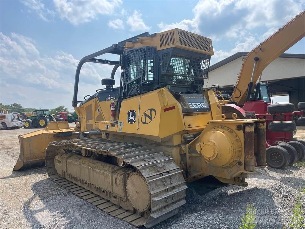 John Deere 850K WLT Telaketjupuskutraktorit