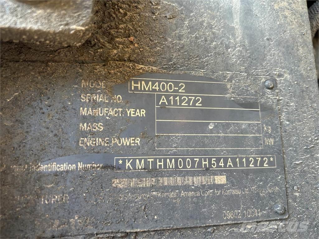 Komatsu HM400-2 Dumpperit