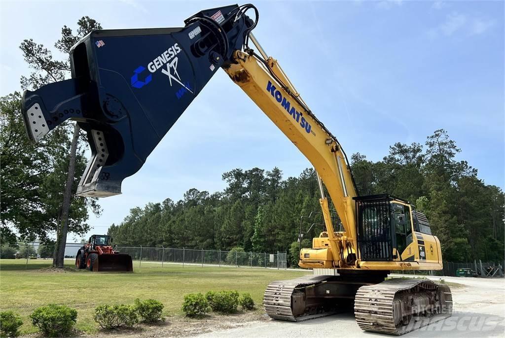 Komatsu PC490 LC-11 Jätteenkäsittelijät