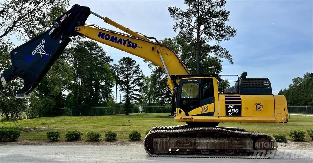 Komatsu PC490 LC-11 Jätteenkäsittelijät