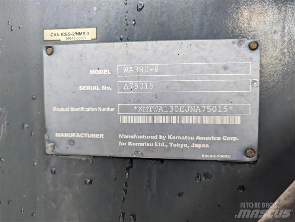 Komatsu WA380-8 Pyöräkuormaajat