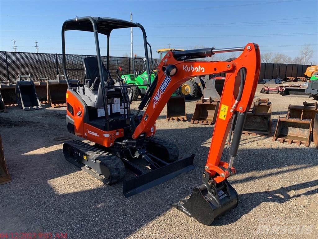 Kubota KX018-4 Minikaivukoneet < 7t