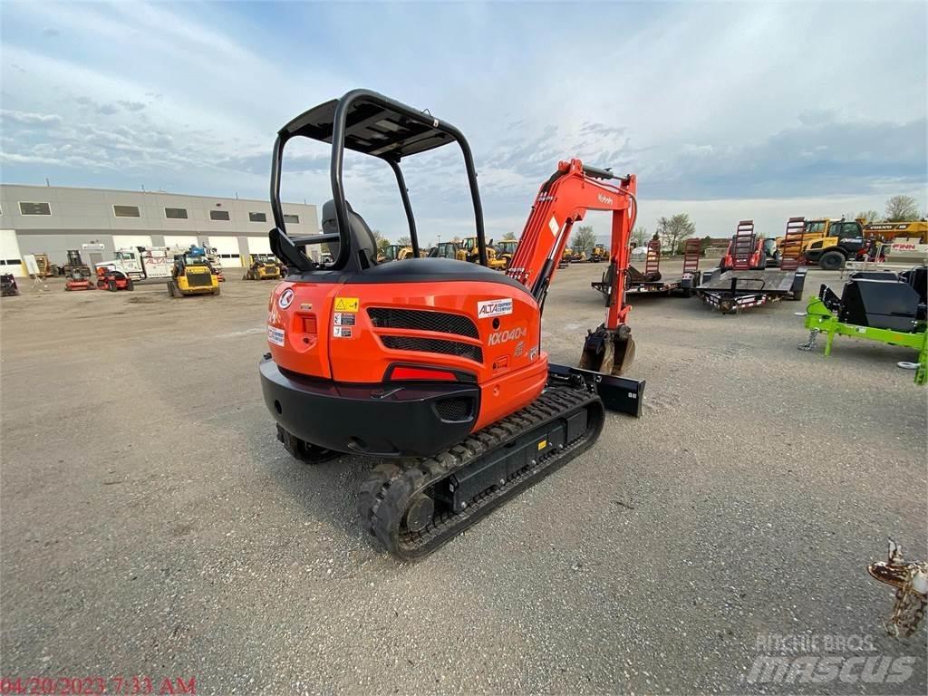 Kubota KX040-4 Minikaivukoneet < 7t
