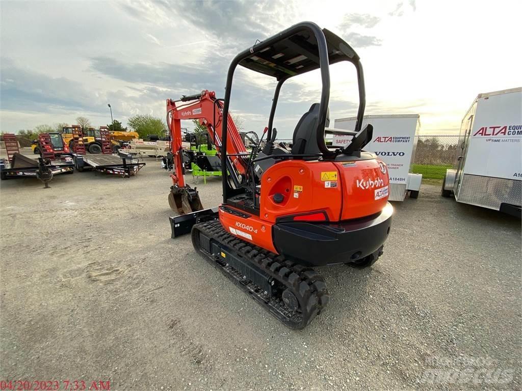 Kubota KX040-4 Minikaivukoneet < 7t